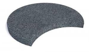 Плитка бетонная тротуарная с выемкой 60х5 см